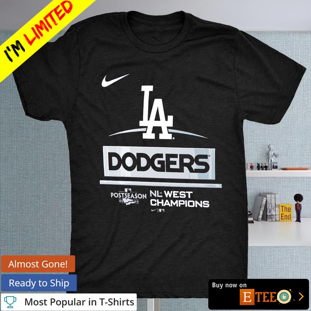 Los Angeles Dodgers 2022 NL West Division Champions shirt