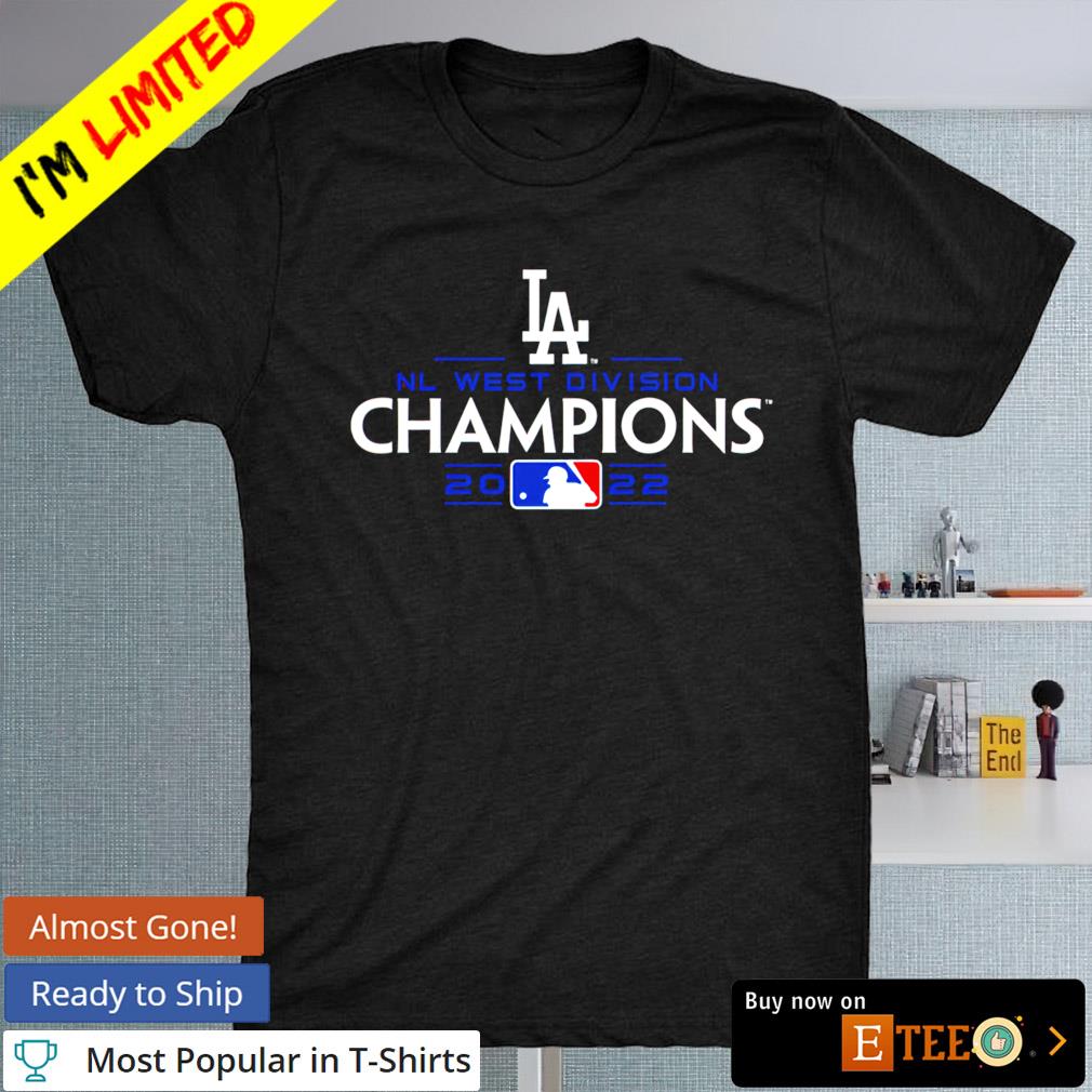 MLB Los Angeles Dodgers NL West Division Champions 2022 shirt