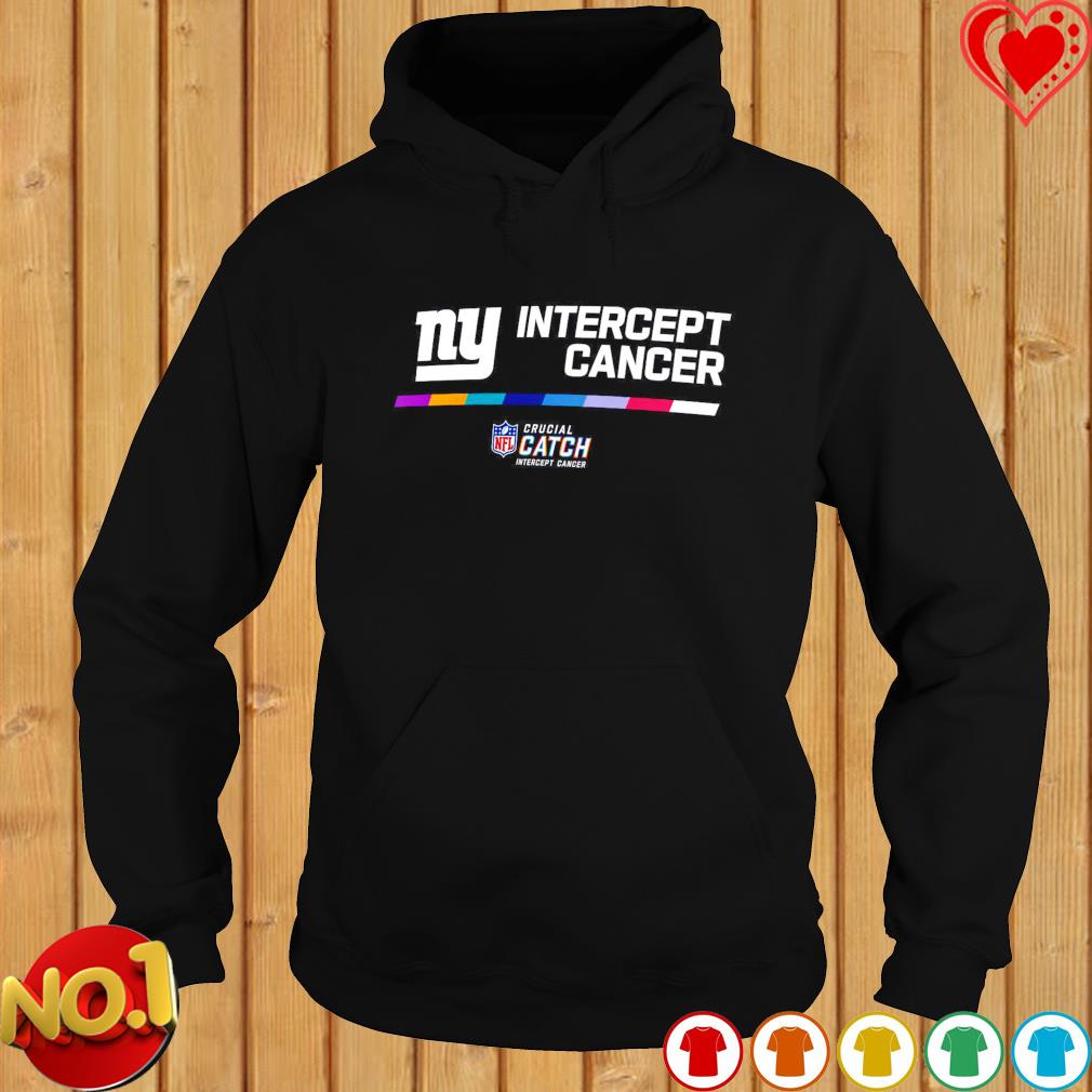 NFL New York Giants 2022 Crucial Catch Intercept Cancer Shirt, hoodie,  sweater, long sleeve and tank top