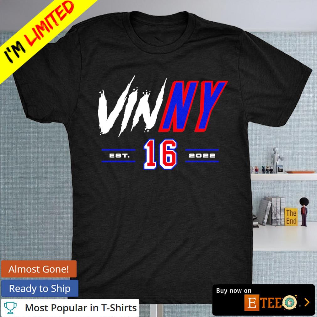 New York Rangers VINNY est 16 shirt