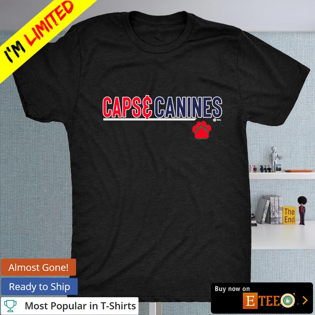 NHL Washington Capitals Caps Canines shirt