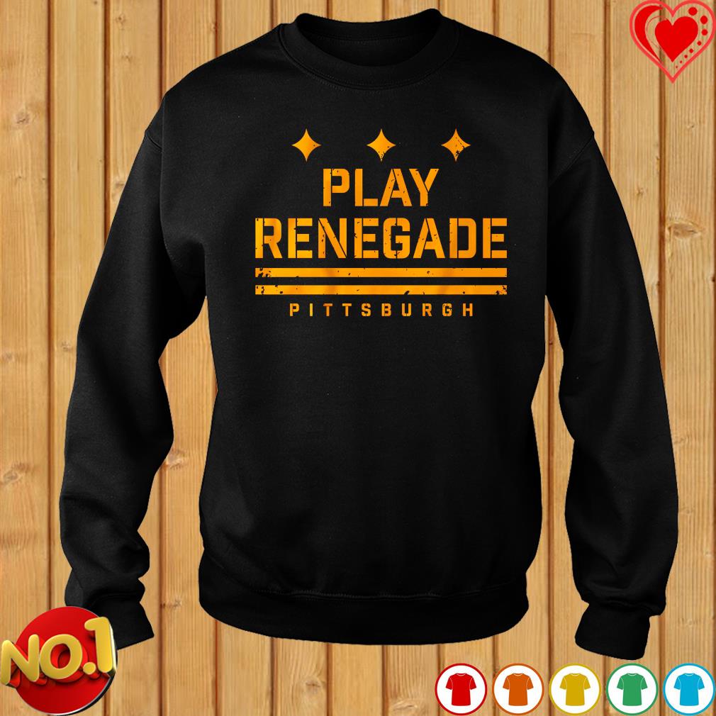 Pittsburgh Black Renegade Short Sleeve T Shirt