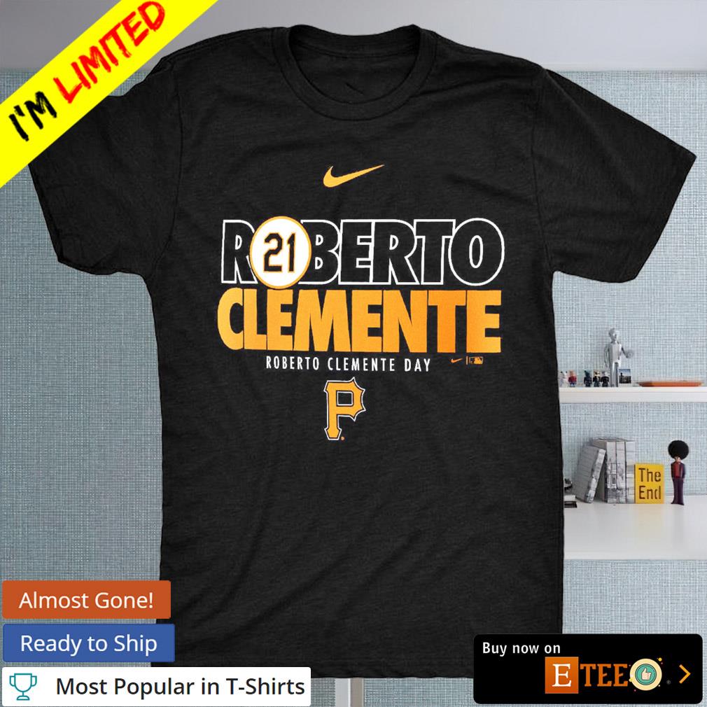 Official Roberto Clemente Pittsburgh Pirates T-Shirts, Pirates Shirt,  Pirates Tees, Tank Tops