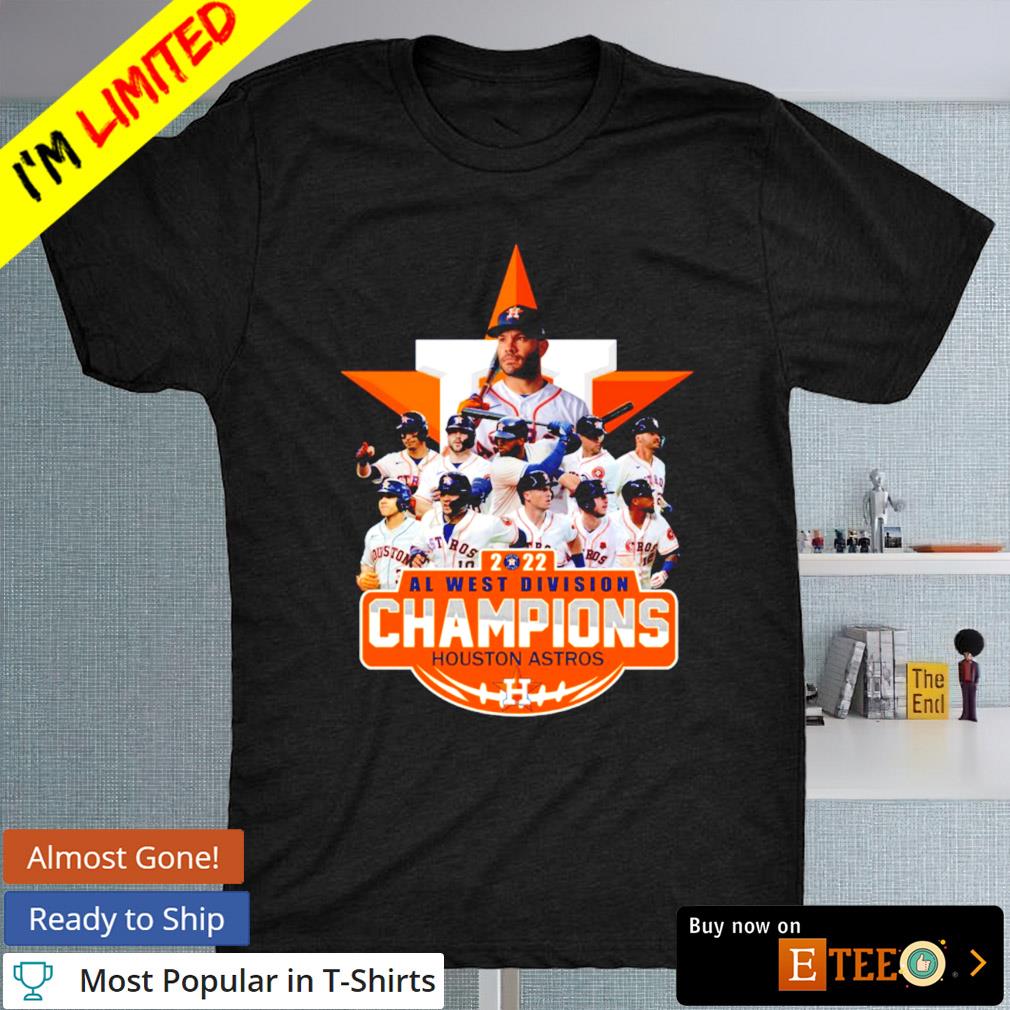 Houston Astros 2022 AL West Division Champions shirt, hoodie