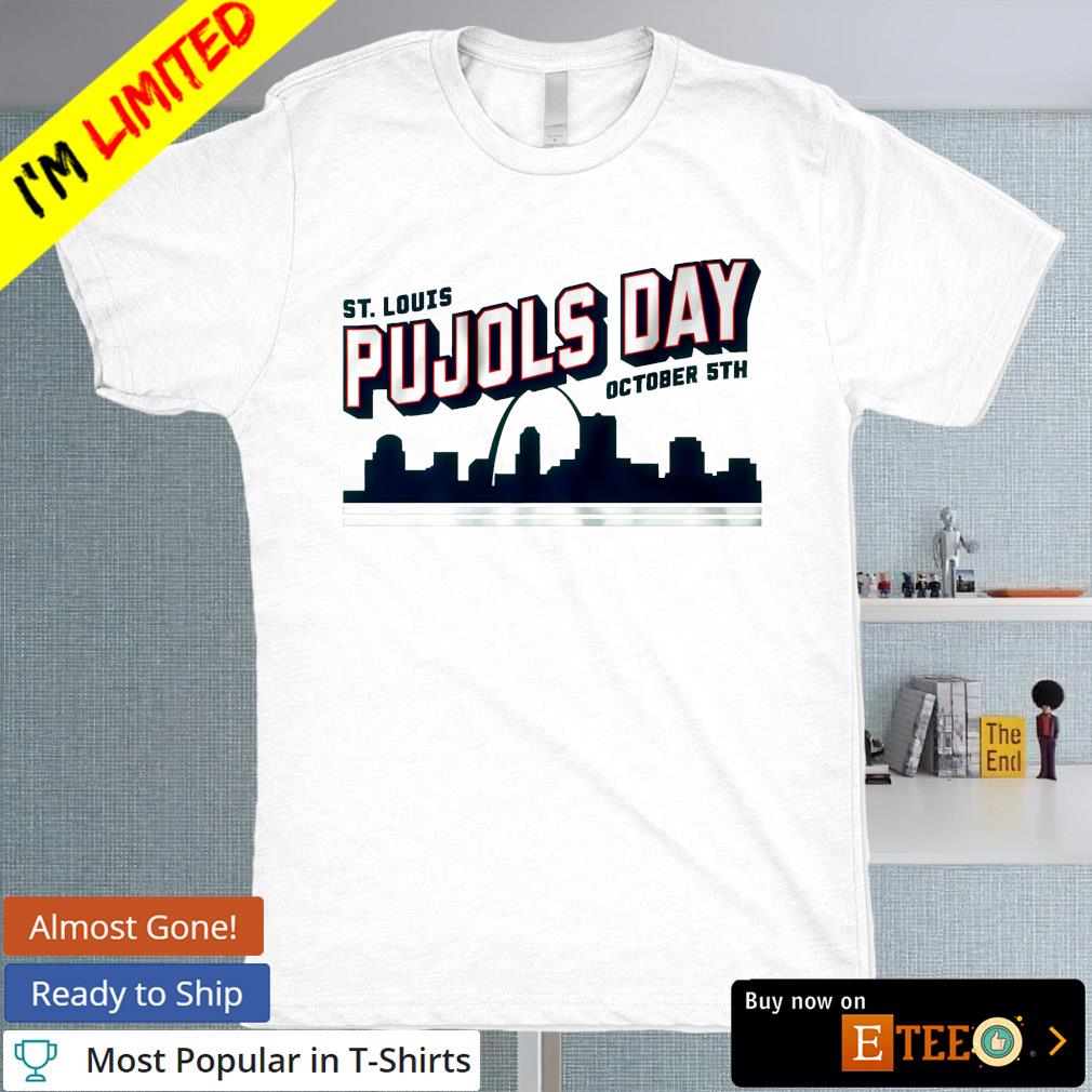 Albert Pujols day St. Louis shirt