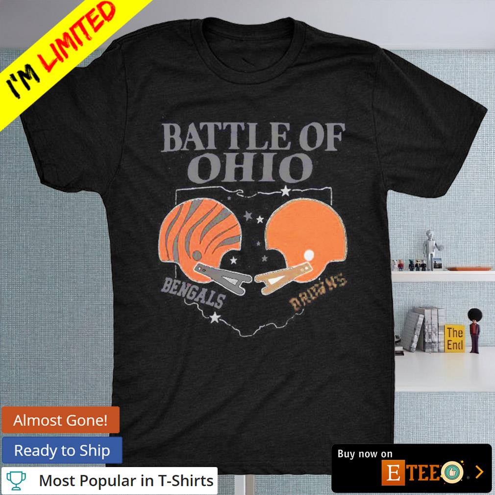 Battle Of Ohio Bengals And Browns Shirt - Shibtee Clothing