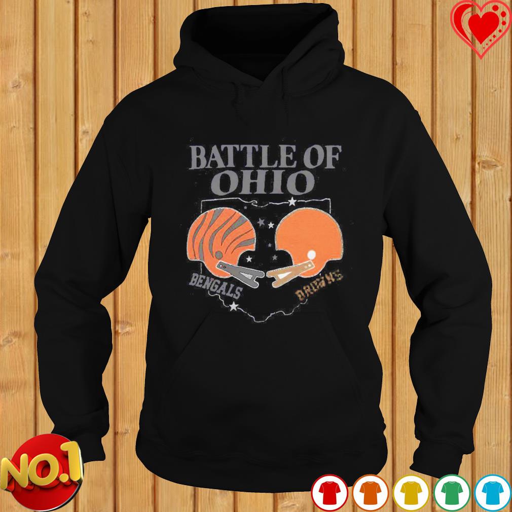 Battle Of Ohio Bengals And Browns Shirt, hoodie, sweater and long sleeve