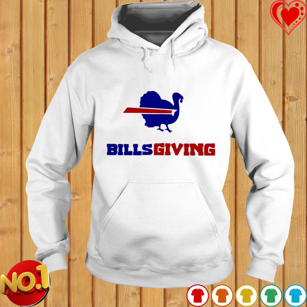 Billsgiving Buffalo Bills Shirt - Thanksgiving Cool Style Unisex Hoodie  Crewneck