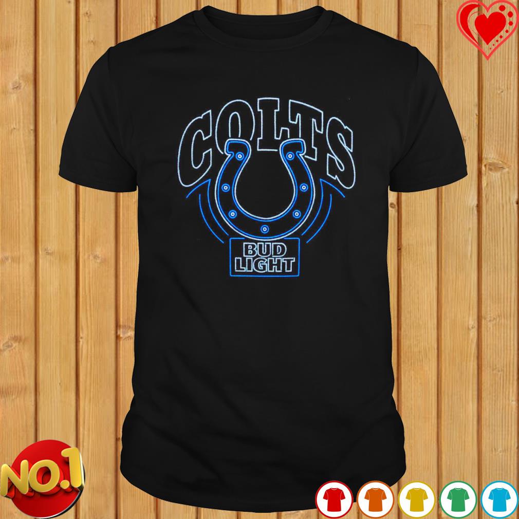 Indianapolis Colts Nfl X Bud Light T Shirt - Peanutstee