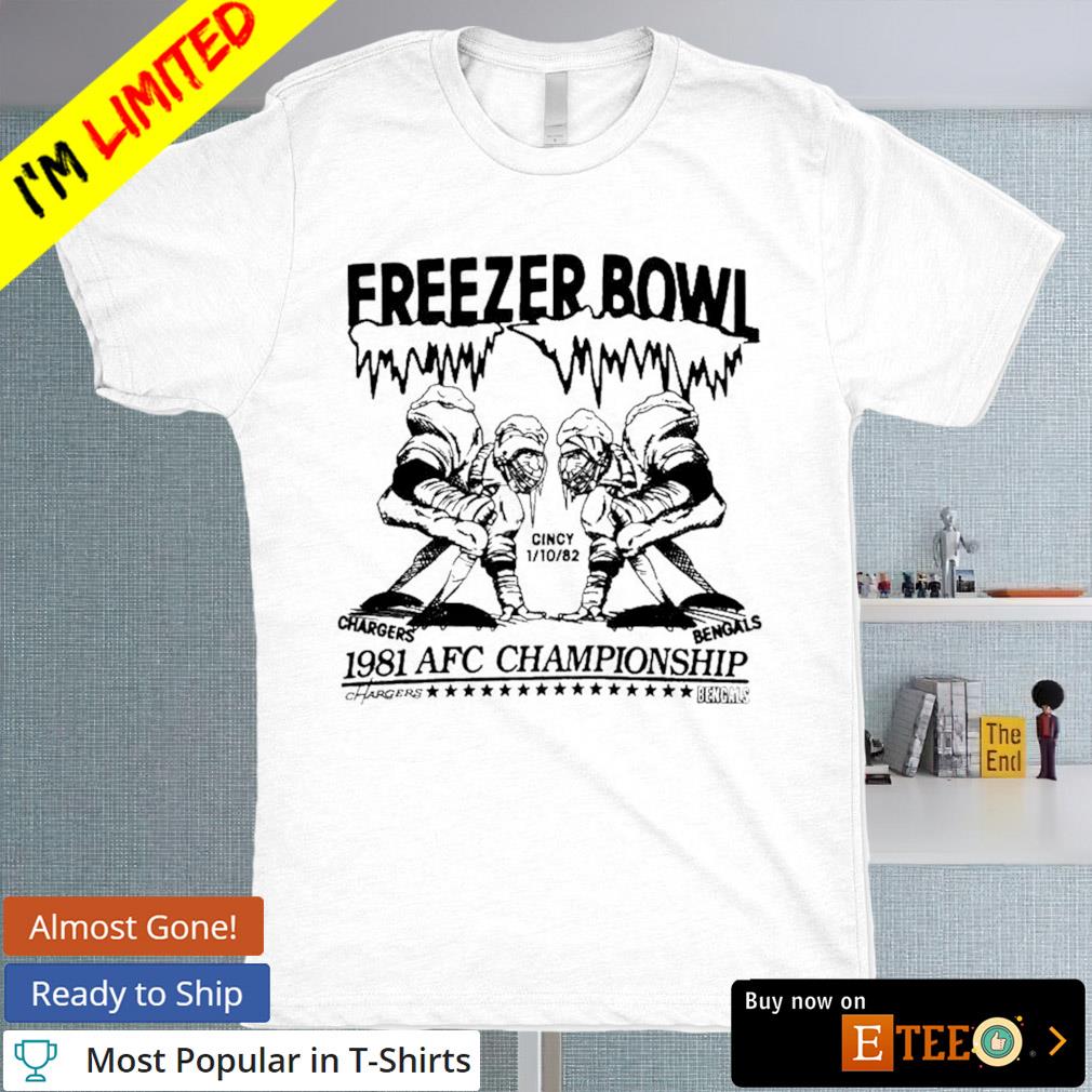 Cincinnati Bengals 1981 Freezer Bowl