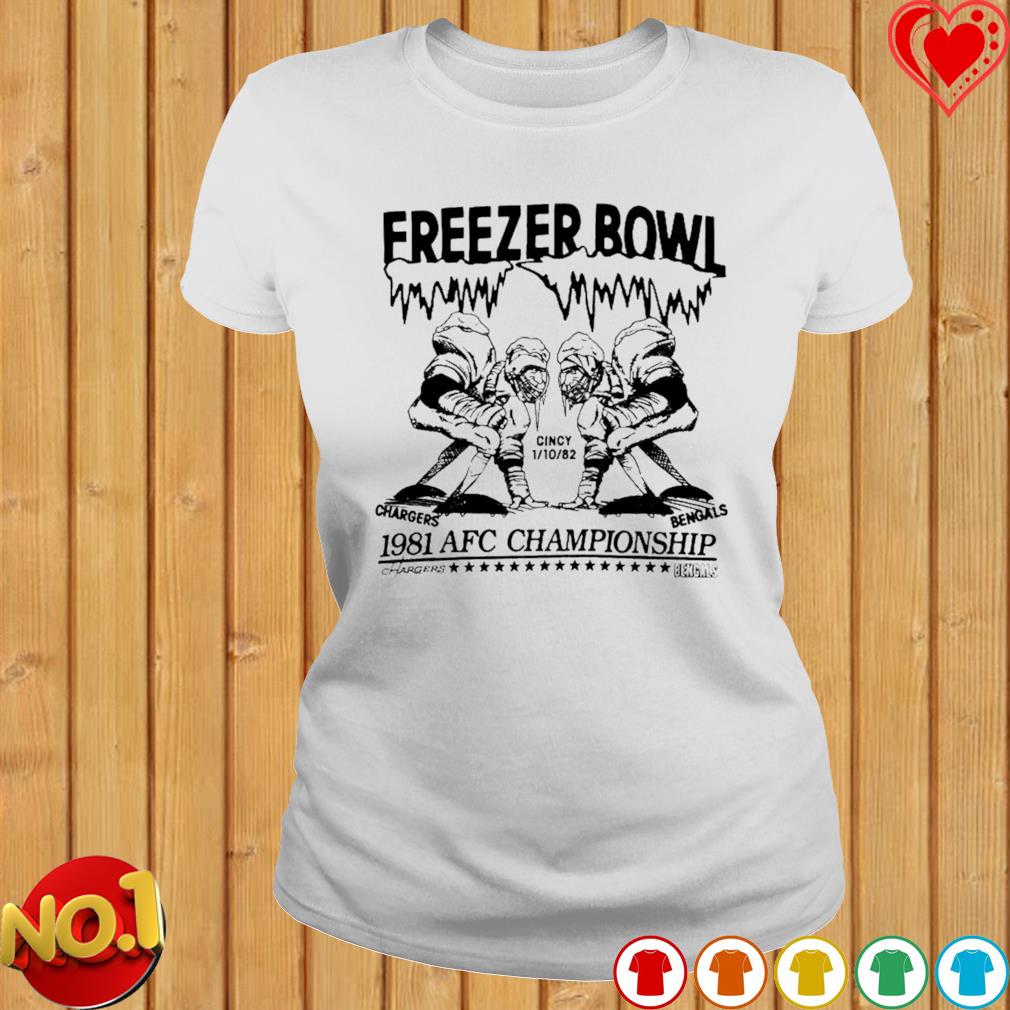 Cincinnati Bengals 1981 Freezer Bowl