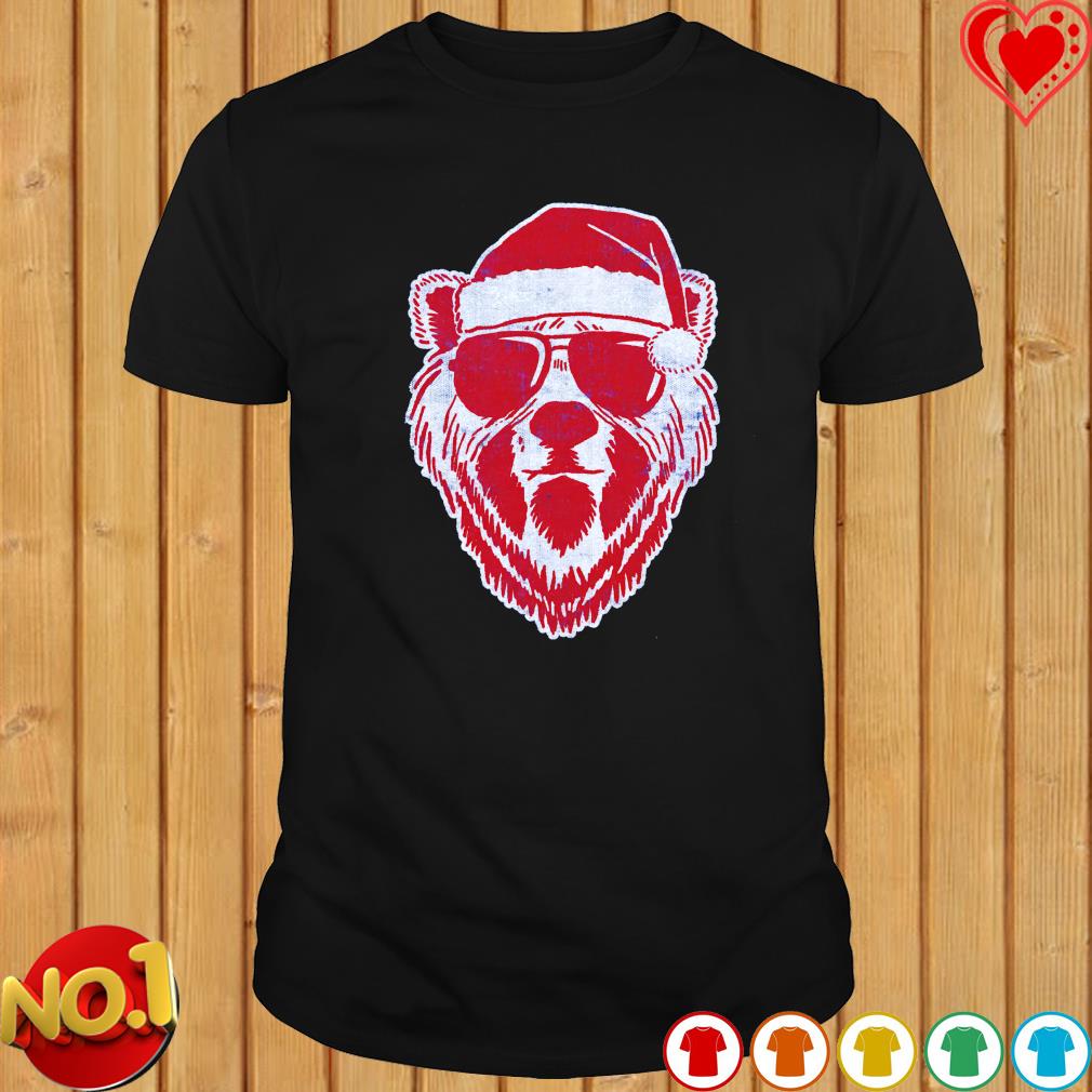 Cool Christmas santa bear shirt