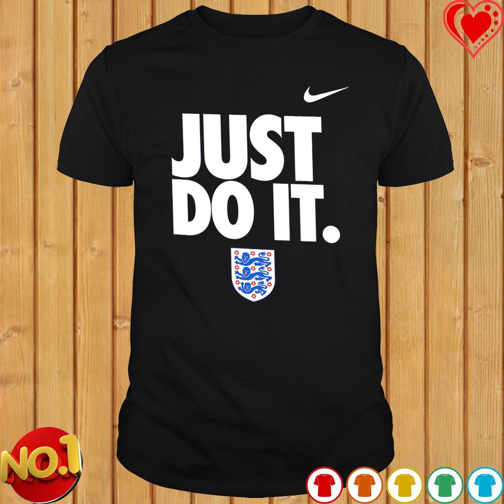 England National just do it shirt