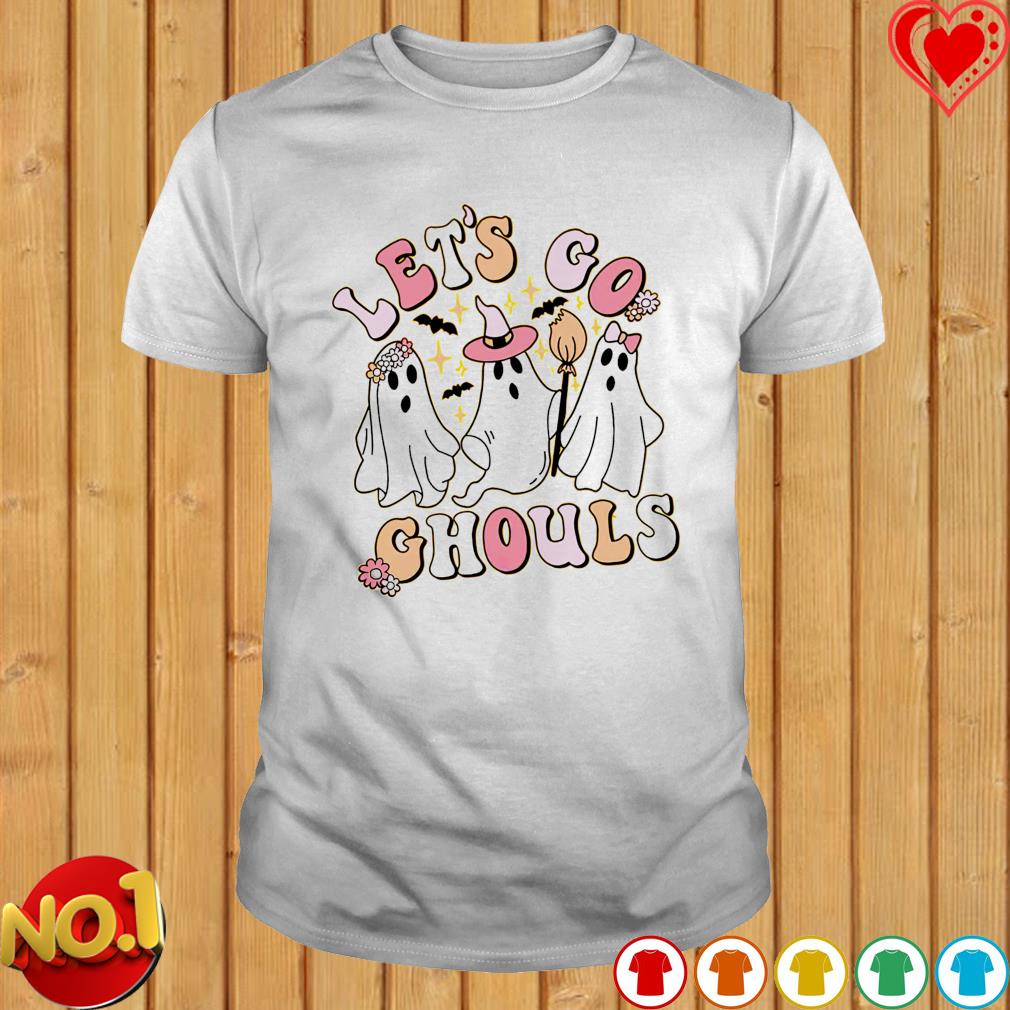 Ghost let’s go ghouls Halloween shirt