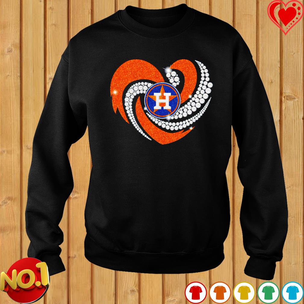 Heart Houston Astros Diamond shirt, hoodie, sweater, long sleeve