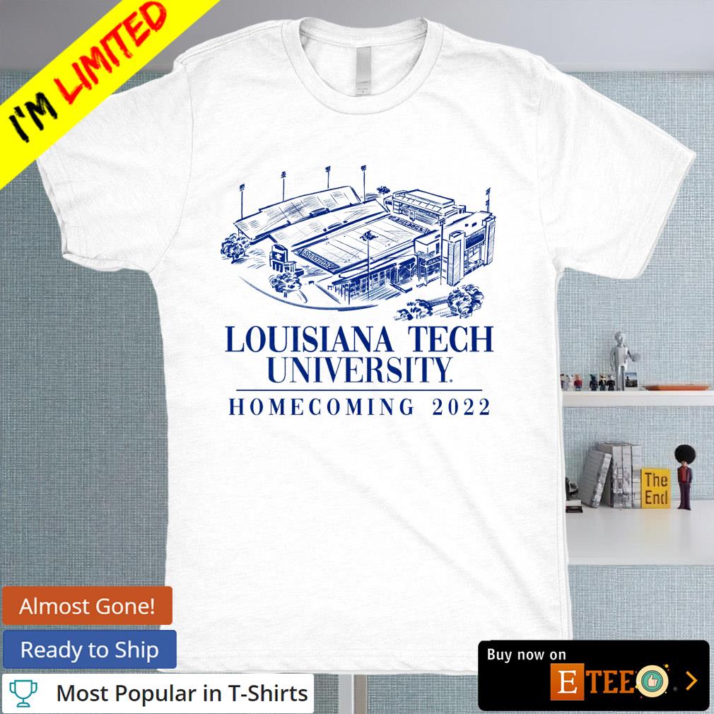 Louisiana Tech stadium homecoming 2022 shirt