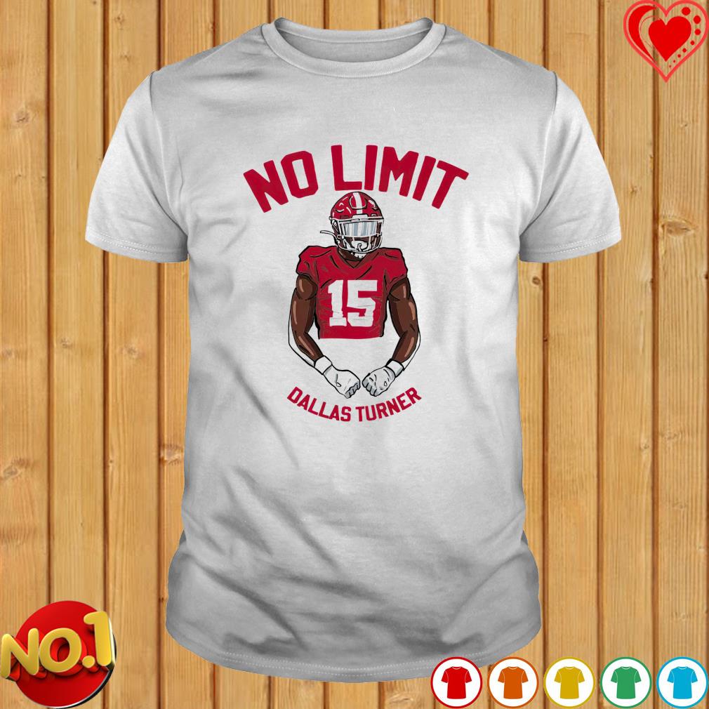 No limit Dallas Turner Alabama shirt