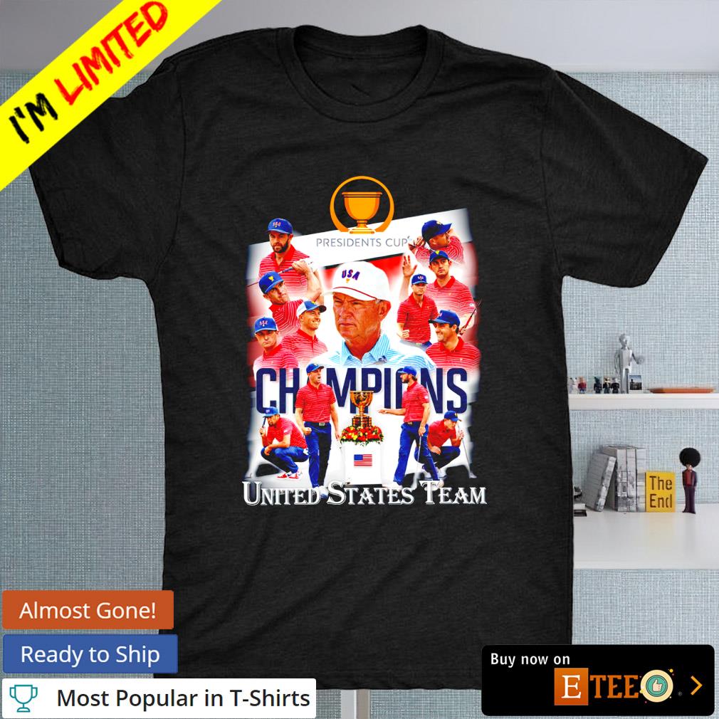 Presidents Cup Champions United States Team shirt