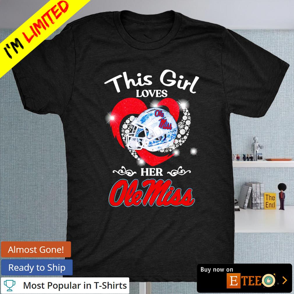 This girl loves her Ole Miss T-shirt