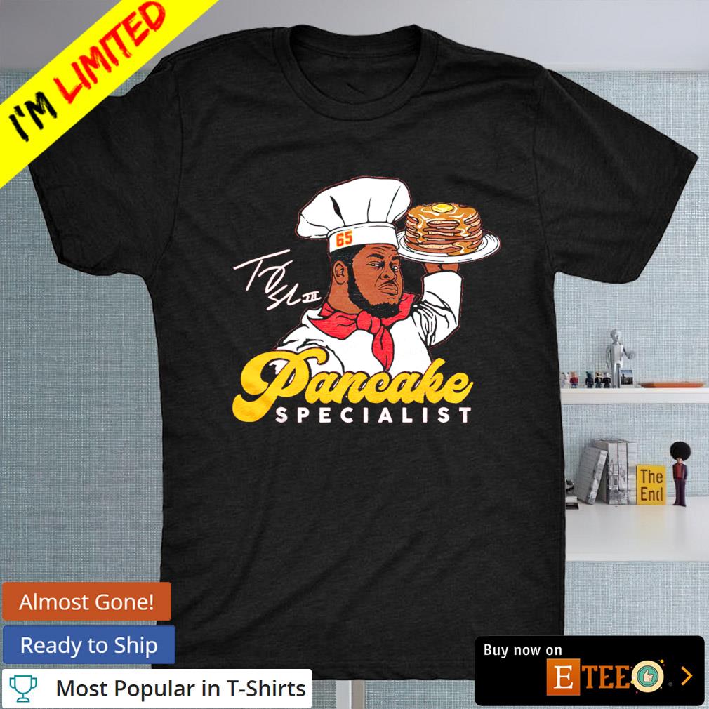 Trey Smith Pancake Specialist signature shirt
