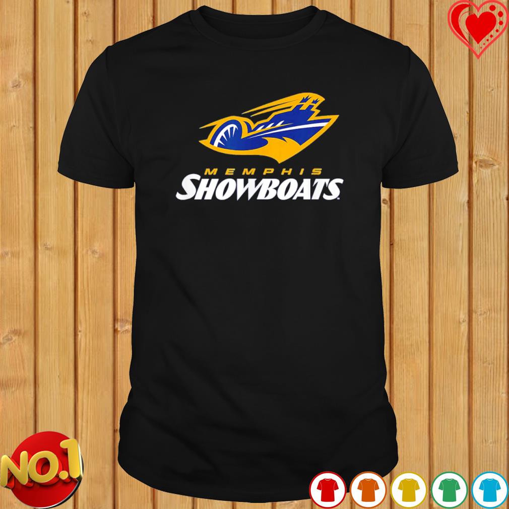 Memphis Showboats logo shirt