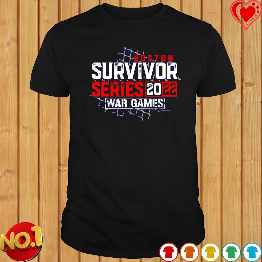 Boston Survivor Series War Games 2022 shirt