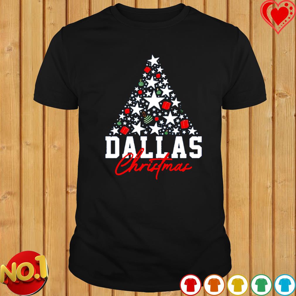 Dallas Cowboys Christmas tree shirt