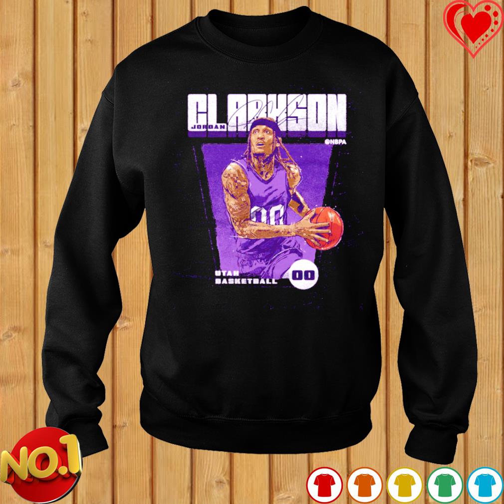 Jordan Clarkson Filipino-American professional basketball player signature  Utah Stretch T-Shirt, hoodie, sweater, long sleeve and tank top