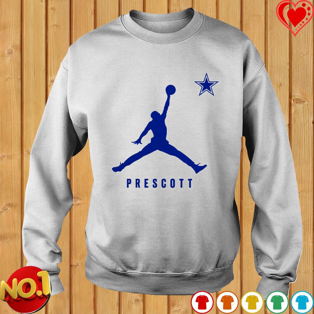 Dallas Cowboys Jordan Brand Dak Prescott Hoodie - hoodie, shirt, tank top,  sweater and long sleeve t-shirt