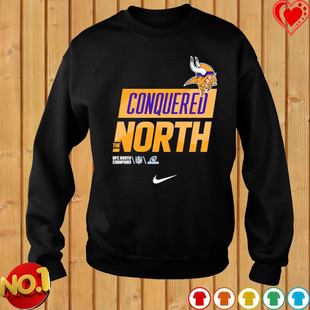2022 Minnesota Vikings NFC North Champs t-shirt, hoodie, sweater and long  sleeve