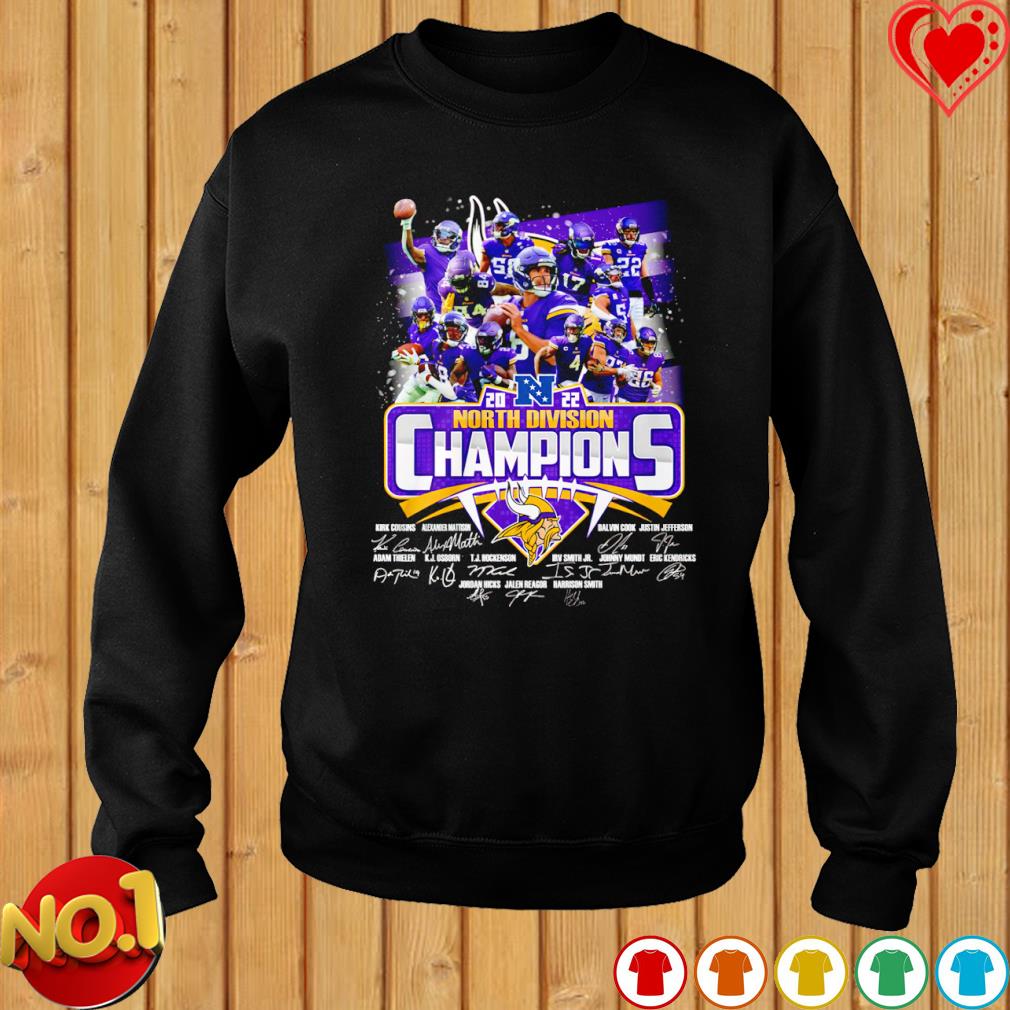 Skol Vikings 2022 Nfc North Division Champions Minnesota Vikings 2008-2022  Shirt, hoodie, sweater and long sleeve