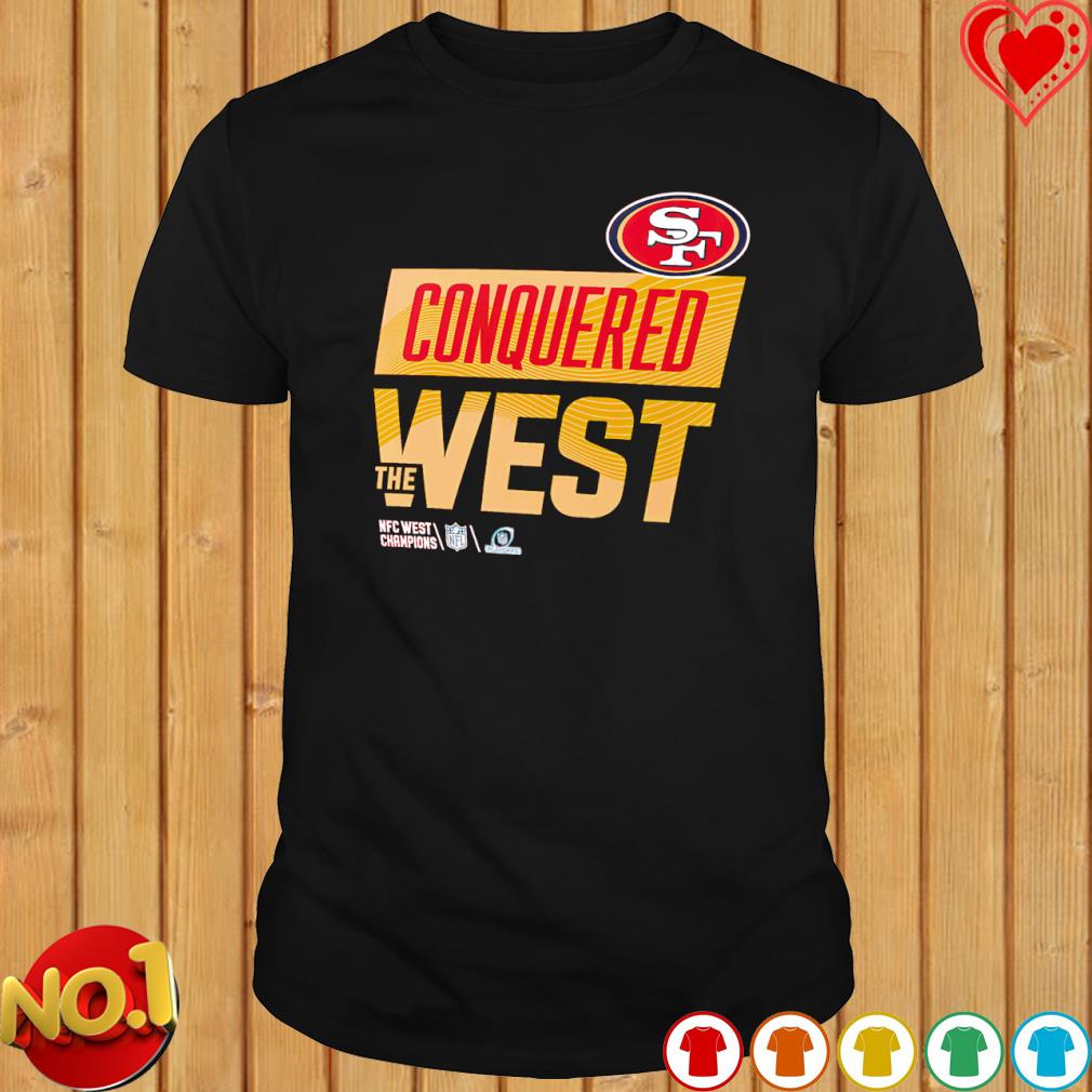 2022 nfc west division champions san francisco 49ers shirt, hoodie,  sweater, long sleeve and tank top