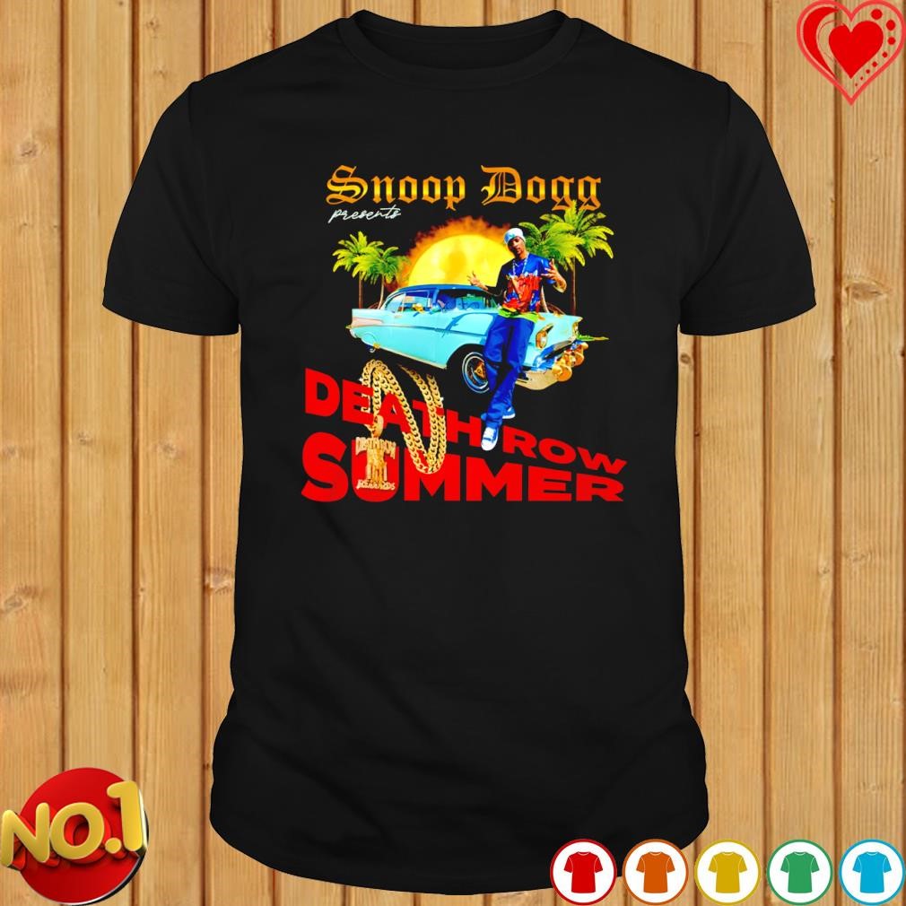 Snoop Dogg death row summer shirt