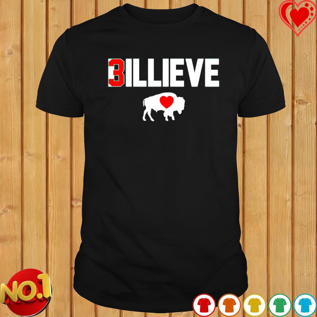 Damar Hamlin Billieve Buffalo Buffalo Bills Love shirt - Yumtshirt