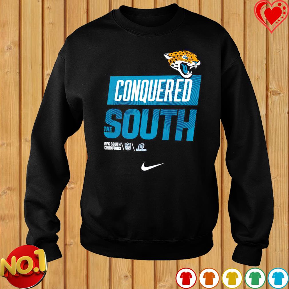 Jacksonville Jaguars Nike 2022 AFC South Division Champions trophy shirt,  hoodie, sweater, long sleeve and tank top