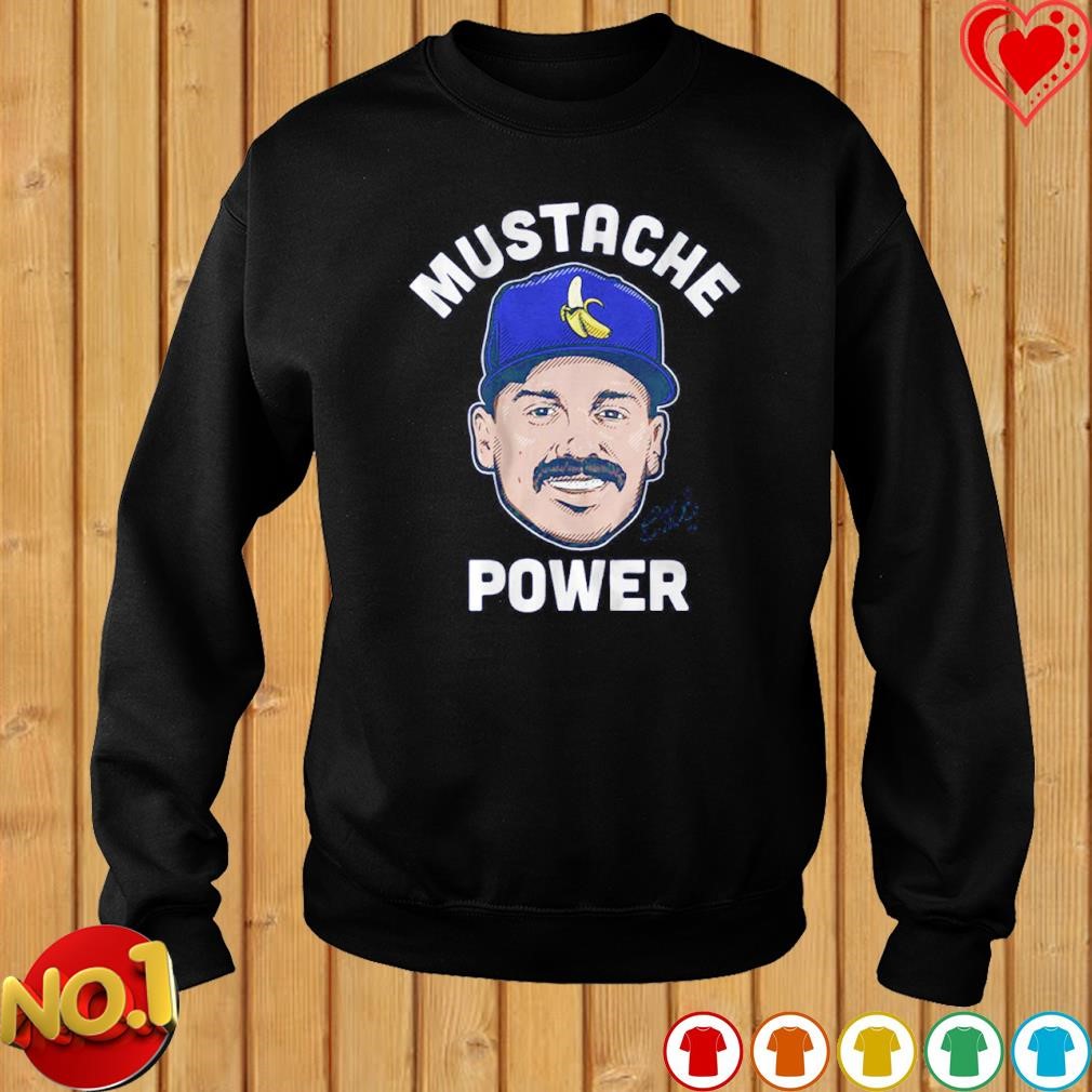 Kiké Hernandez Mustache Power signature shirt, hoodie, sweater