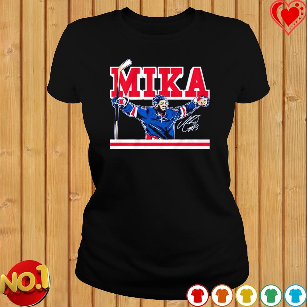 Mika Zibanejad: MIKA Shirt + Hoodie, NYC - NHLPA Licensed - BreakingT