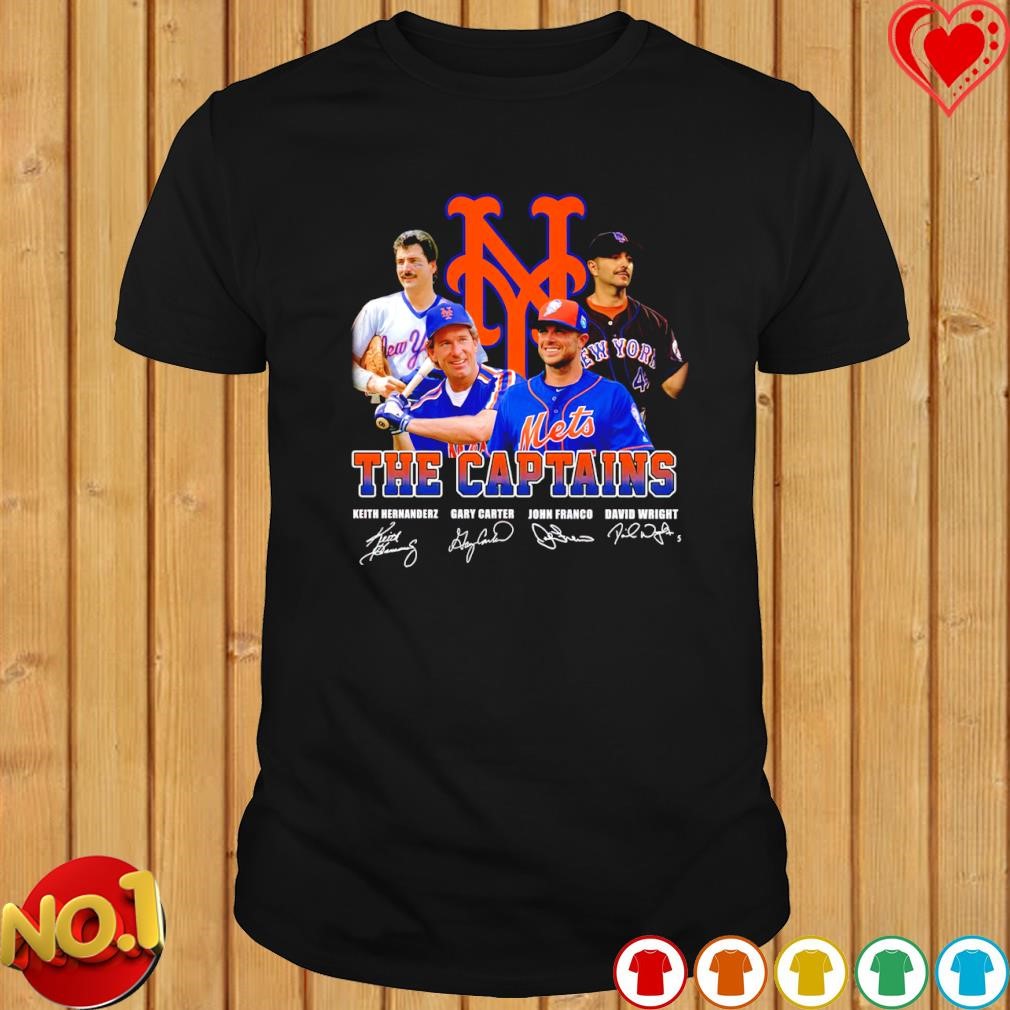 New York Mets Keith Hernandez gary Carter John Franco and David Wright the  Captains signature shirt, hoodie, sweater, long sleeve and tank top