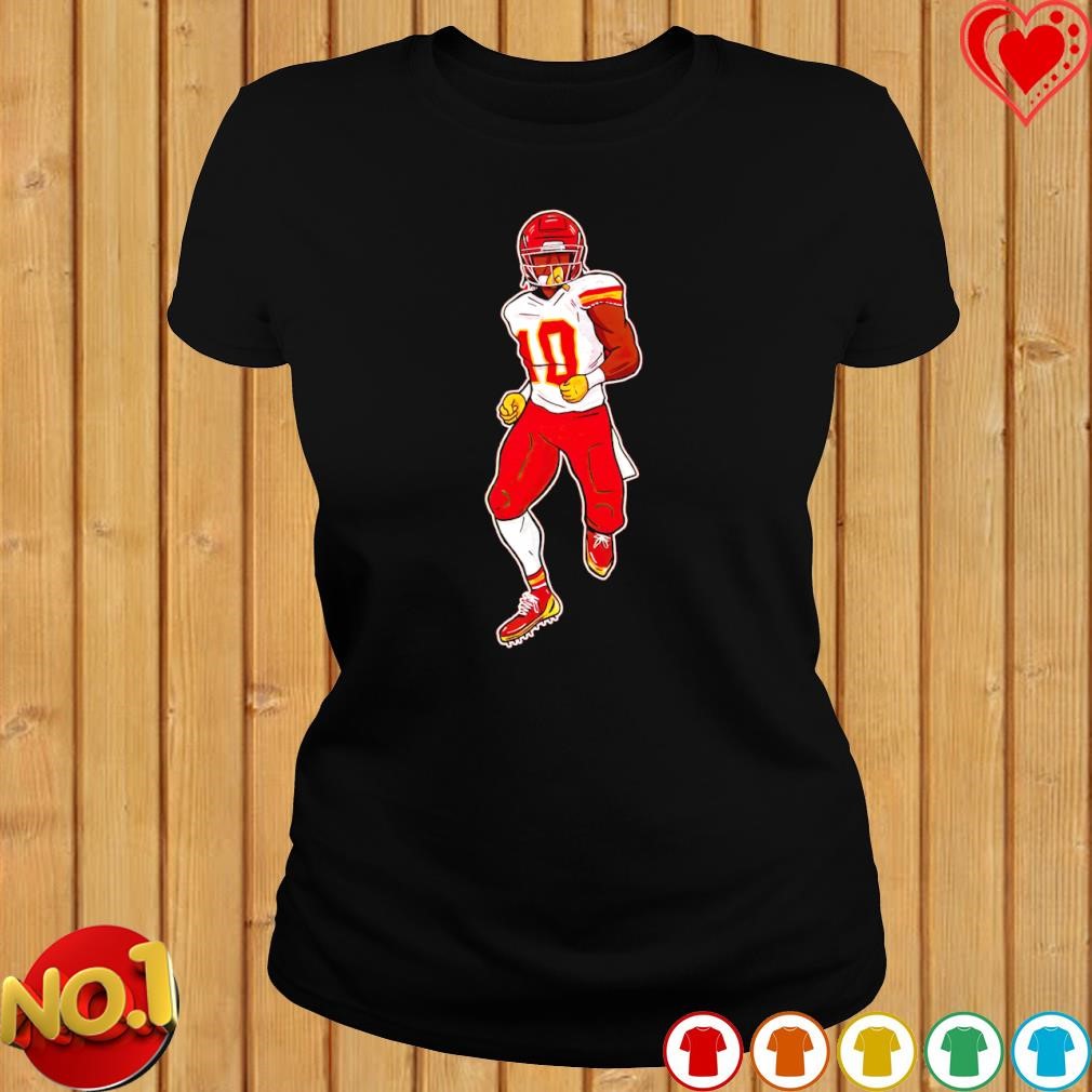 Tyreek Hill KANSAS CITY CHIEFS APPAREL T SHIRT PIXEL ART 2 Adult Pull-Over  Hoodie by Joe Hamilton - Fine Art America