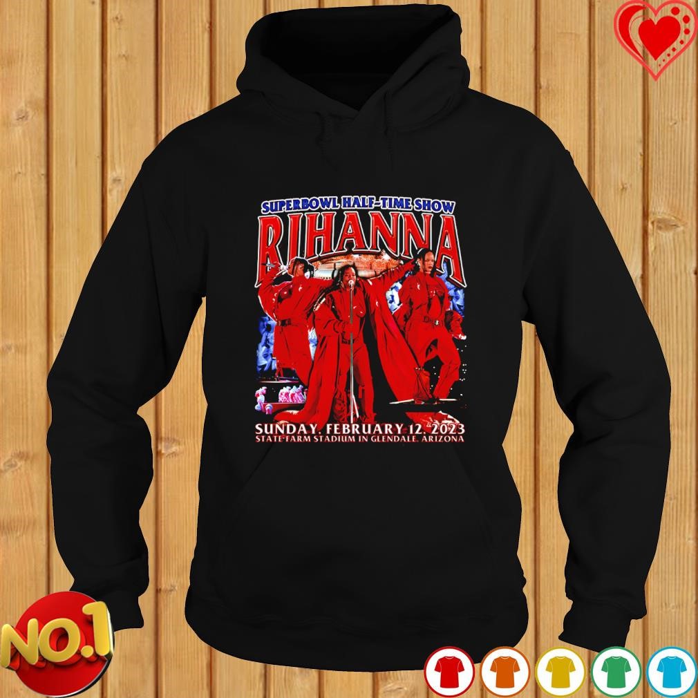 Rihanna Super Bowl Half-time show 2023 shirt, hoodie, sweater, long sleeve  and tank top