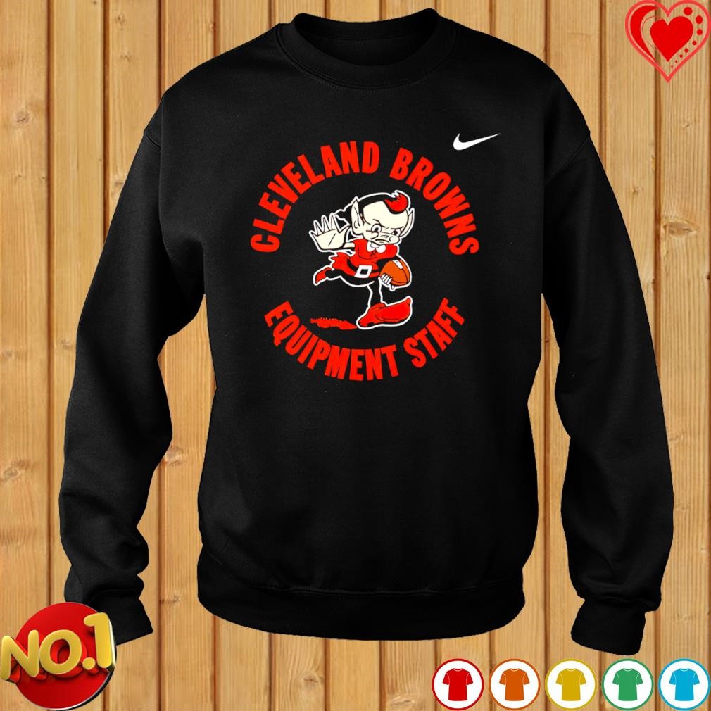 Cleveland Browns equipment staff shirt