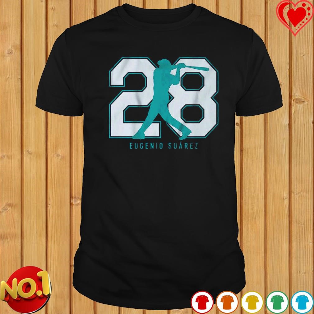 Official Eugenio Suarez Seattle Mariners Jersey, Eugenio Suarez Shirts,  Mariners Apparel, Eugenio Suarez Gear