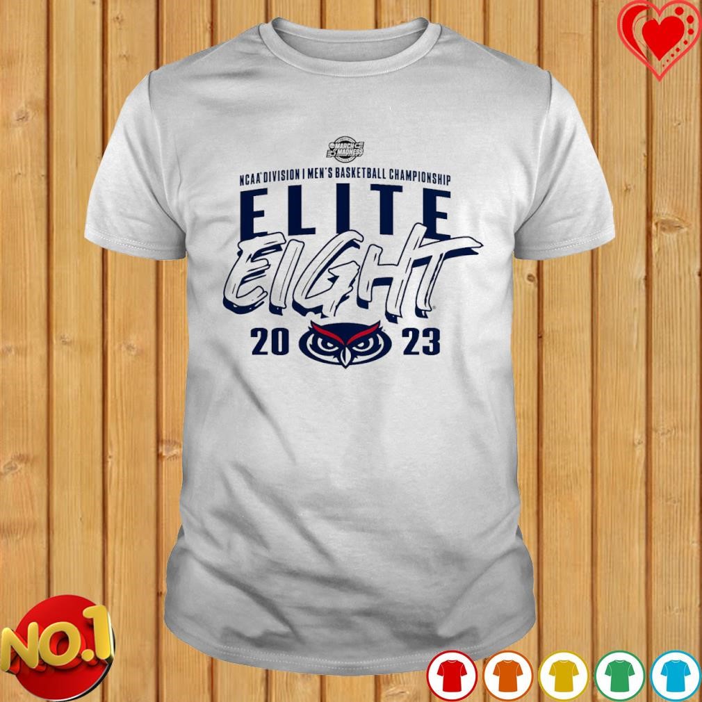 FAU Owls Elite Eight NCAA Division I Men's Basketball Championship March Madness 2023 shirt
