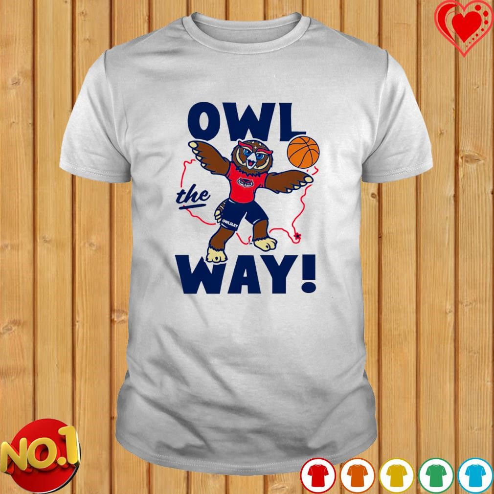 Florida Atlantic Owl The Way shirt