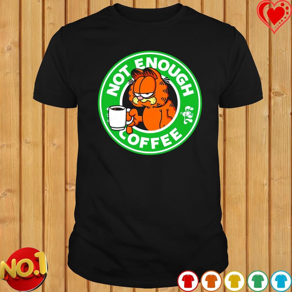 Garfield Not enough coffee T-shirt