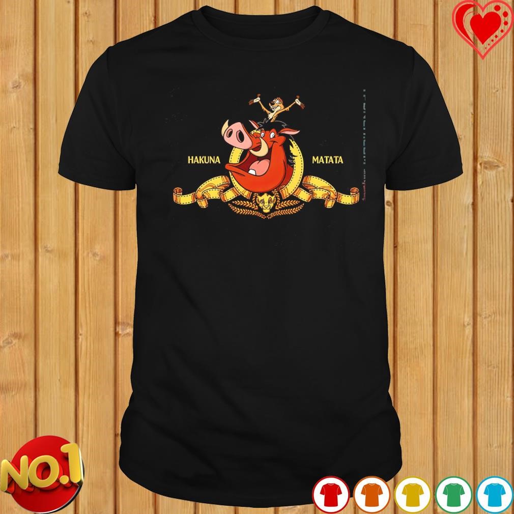 Hakuna Matata Studios logo shirt