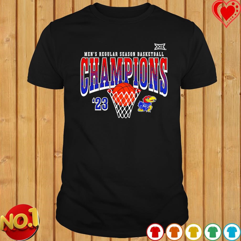 Kansas Jayhawks men's basketball 2023 Big 12 Champions shirt, hoodie,  sweater, long sleeve and tank top