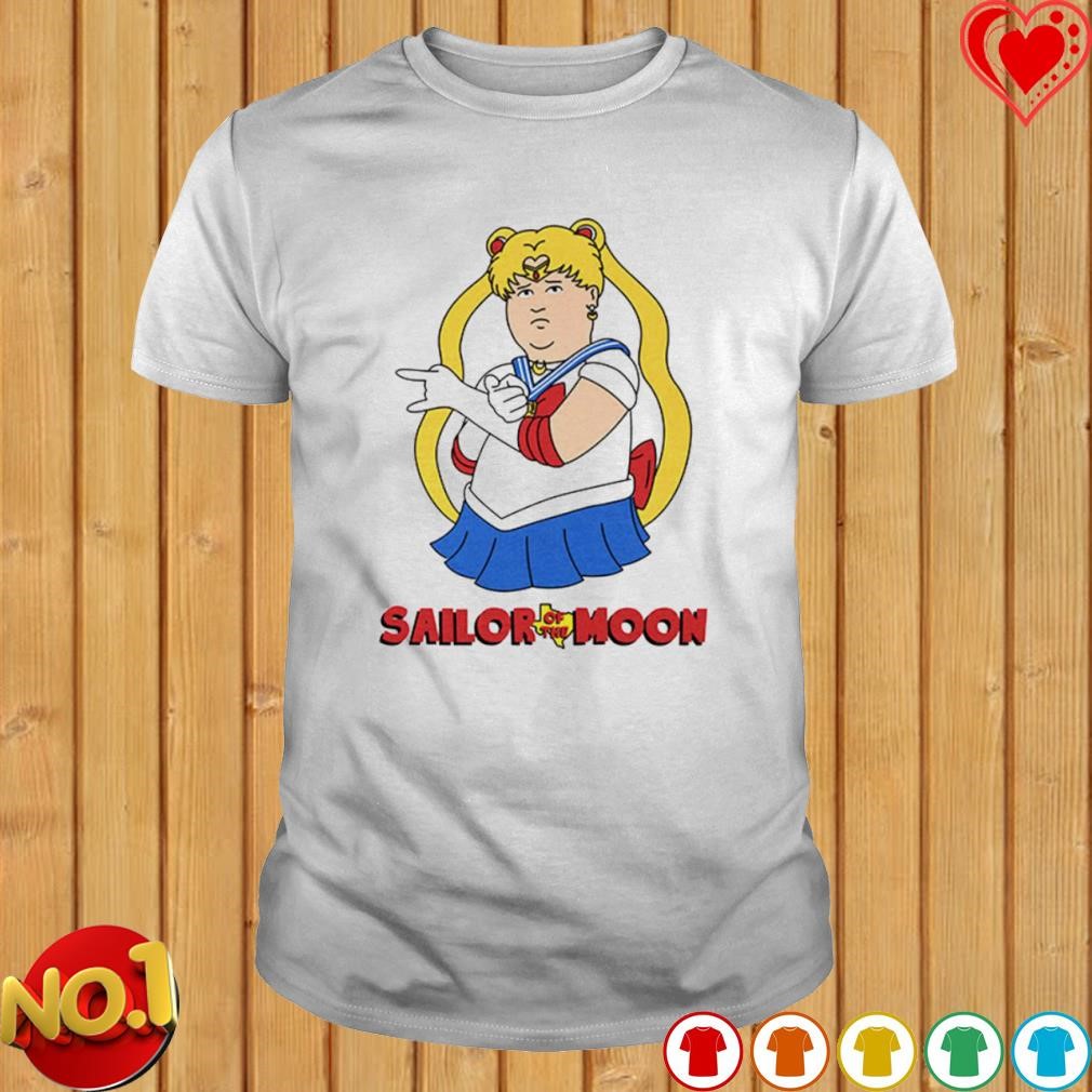 King of the Hill Bobby Hill Sailor of the Moon shirt