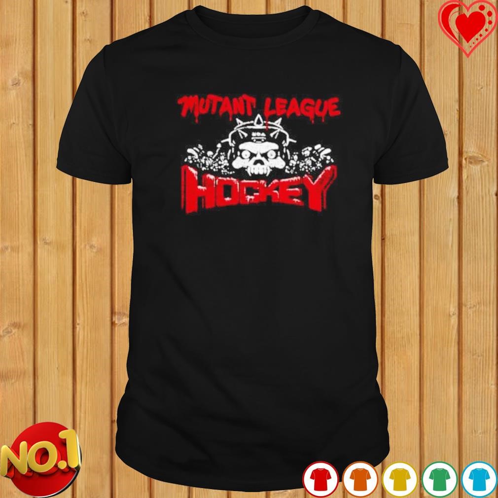 Mutant league hockey shirt