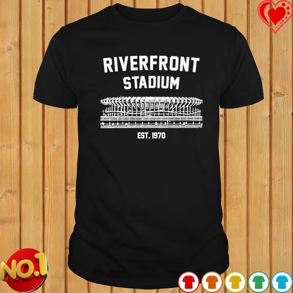 Riverfront Stadium Est. 1970 shirt